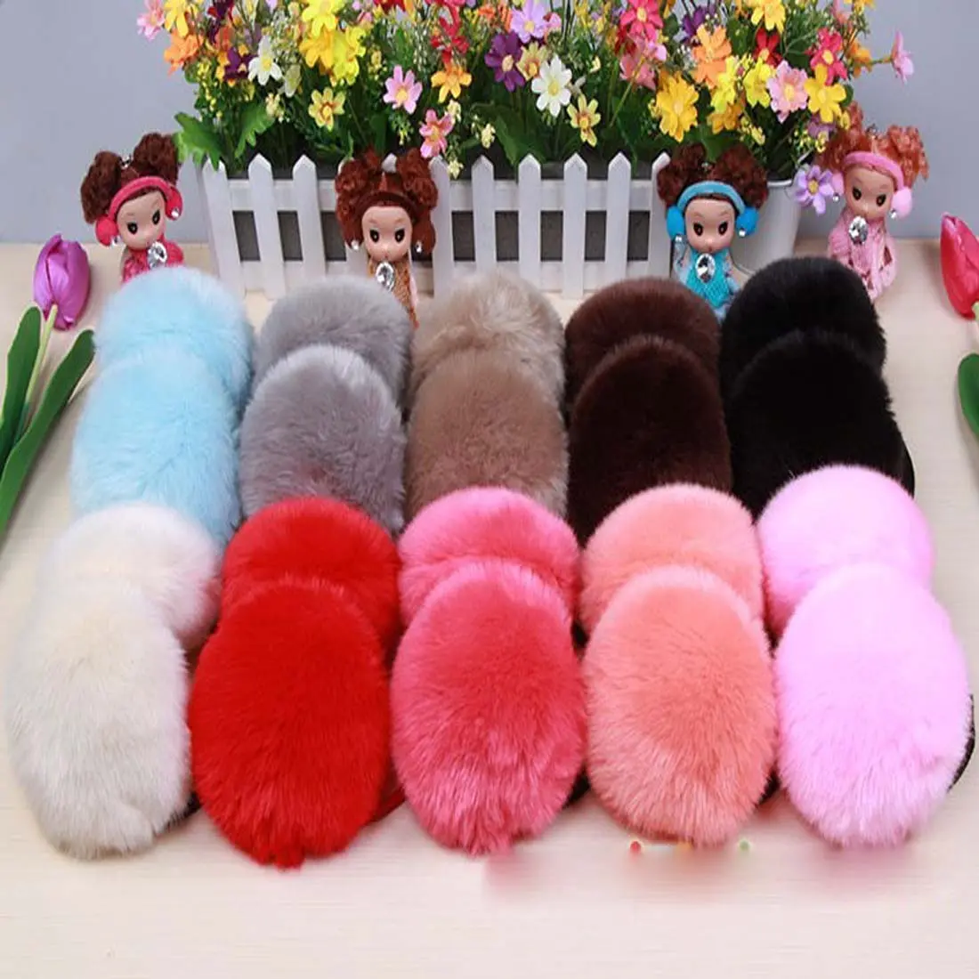 2020 New Winter Earmuffs Warmth Plush Warm Ears Ear Muff Boy Girl Outdoor Ear Bag Imitation Rabbit Hair Cute Ear Muffs Hot Sale