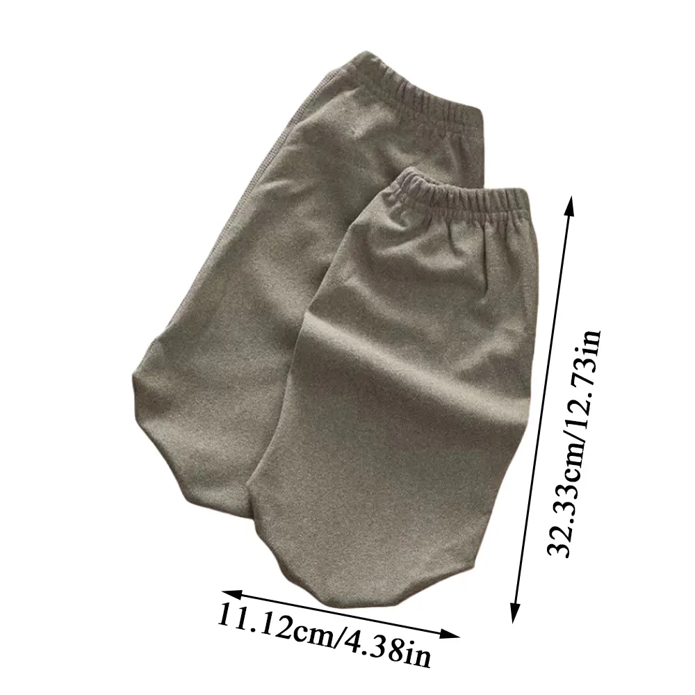 1 Pair Warm Loose Fleece Socks Comfortable Velvet Floor Socks Winter Women Men Solid Color Sleep Socks Home Snow Socks 2024