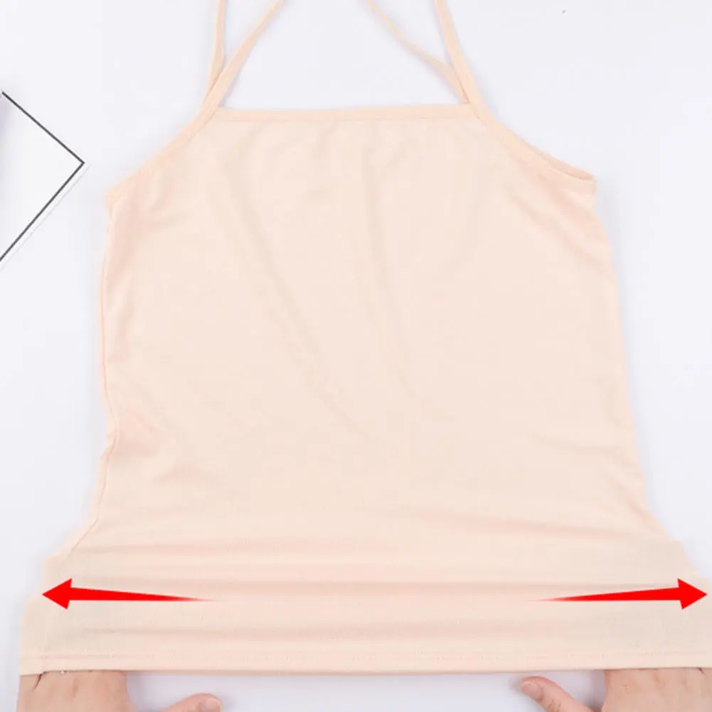 Wholesale Women Solid Color Suspender Camisole Tank Top For Women's Short Yoga Sports Crop Top Sleeveless Sexy Slim Fit Tops