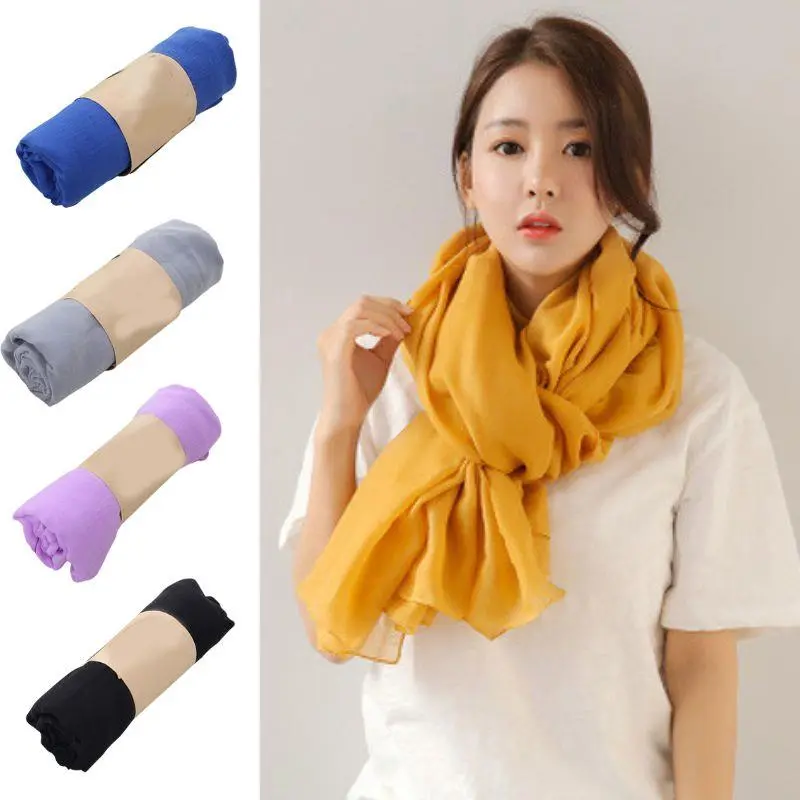 HOT Cotton Linen Scarf Women Designer Luxury Spring Winter Warm Scarfs Pashmina Hijabs Scarves Shawls Wraps Foulard Headband