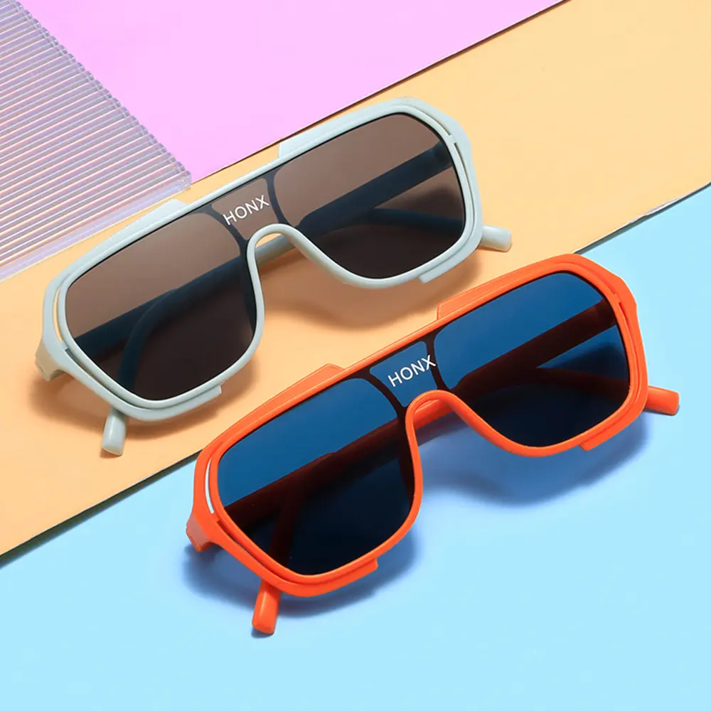 2024 Fashion Kids Sunglasses Children Brand Square Sun Glasses Anti-uv Baby Sun-shading Eyeglasses Girl Boy Sunglass UV400