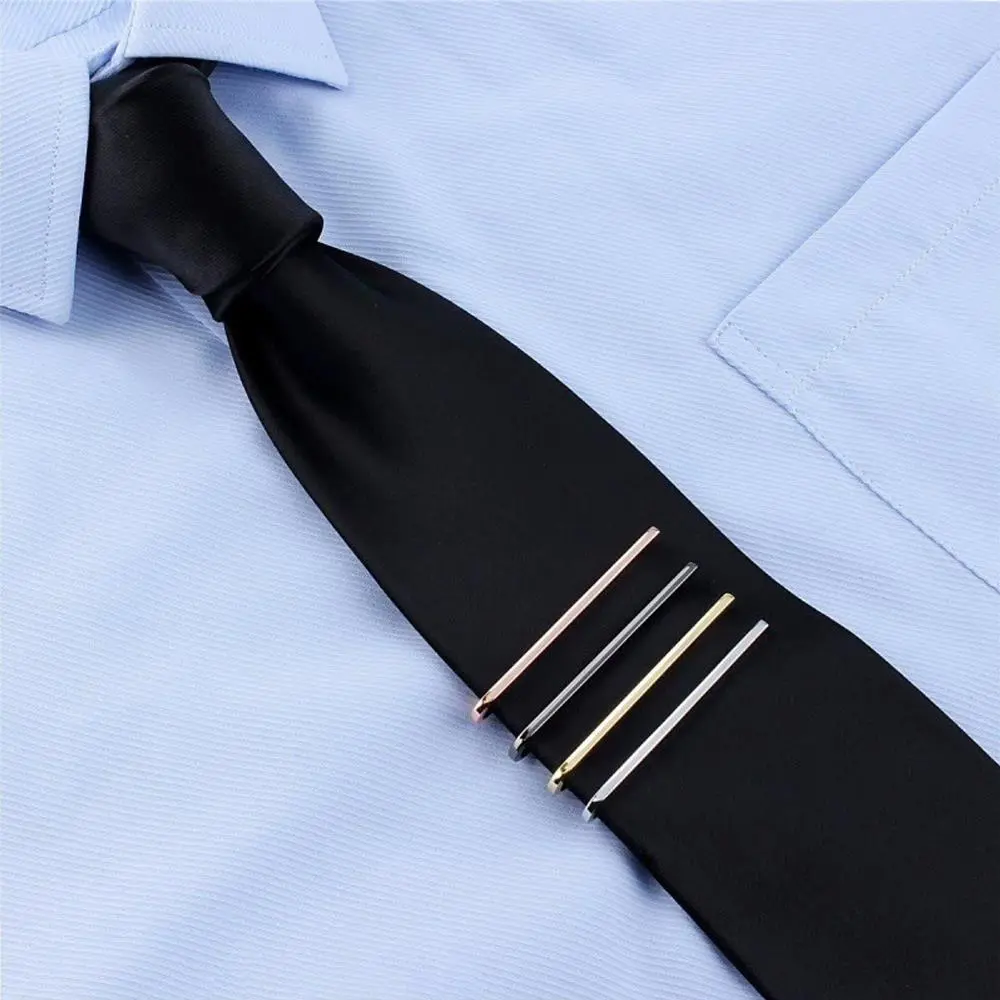 New Fashion Men'S Tie Clips Metal Necktie Daily Business Wedding Ceremony Tie Clip Pin Men Fashion Party Jewelry Accessories