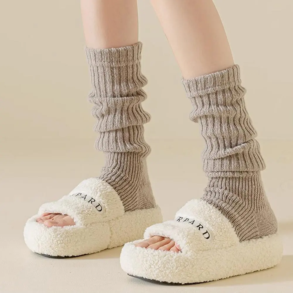 Women's Leg Warmers Autumn Winter Thicken Wool Foot Sock Cashmere Keep Warm Leggings Arm Warm Hosiery Boot Cover Boot Cuffs
