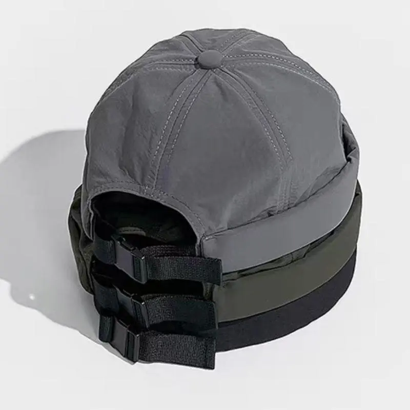 Quick Drying Breathable Fishing Hat Thin Brimless Men's And Women's Hats Watermelon Hats Trendy Men's American Work Clothes Hats