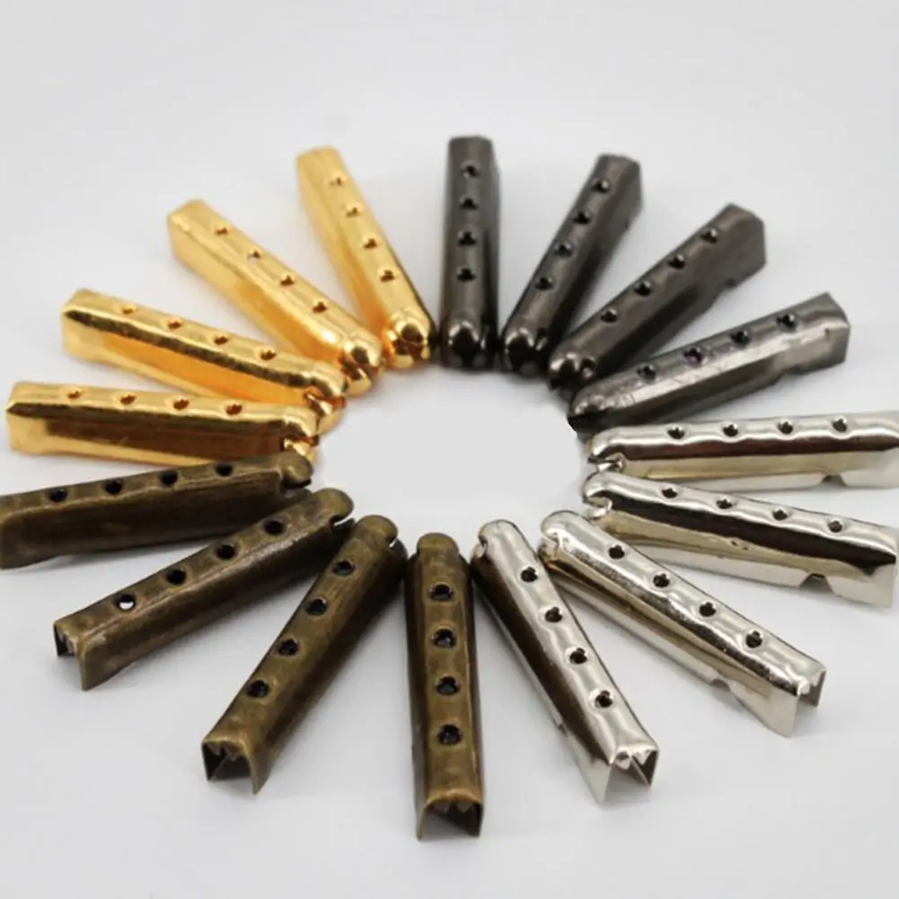 100 PCS Shoelace Head Aglets DIY Shoelaces Repair Shoe Lace Tips Replacement Head Shoestrings Bullet Aglets Shoes Accessories