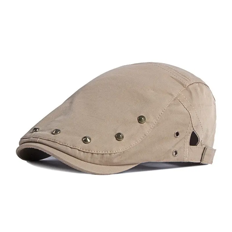 Rivet front cap Children Japanese retro y2k Spice Girls reverse wear artist Beret cap