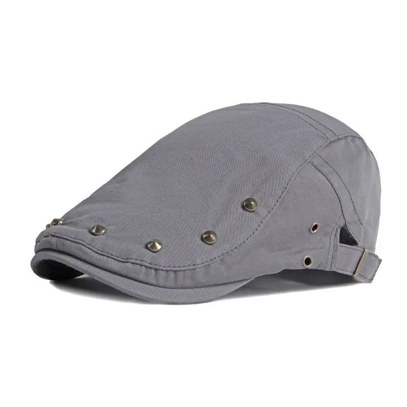 Rivet front cap Children Japanese retro y2k Spice Girls reverse wear artist Beret cap