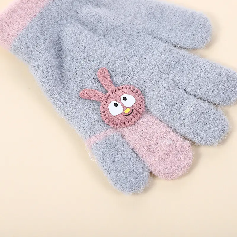 Children's Rabbit Gloves Winter gloves for children ages 2-6 years old