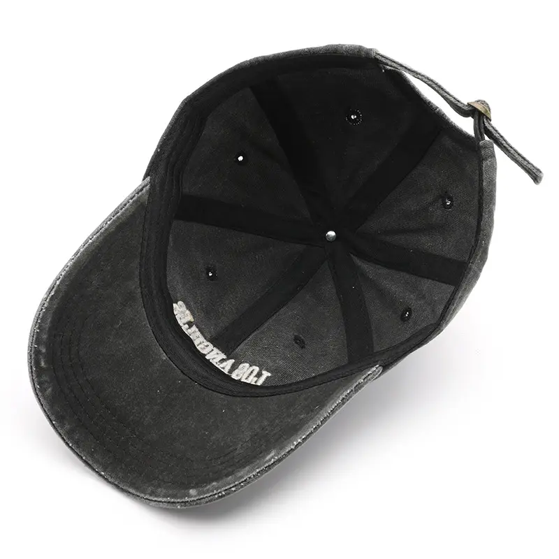 Personality female wash do old letter embroidery LOS ANGELES 1850 cap outdoor male sports travel sun protection baseball cap