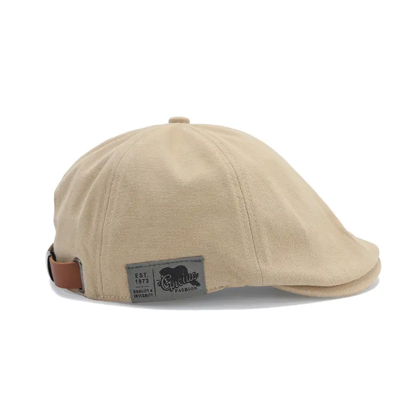 Retro classic beret for men and women Japanese street trend back wearing hat woman Korean version beret