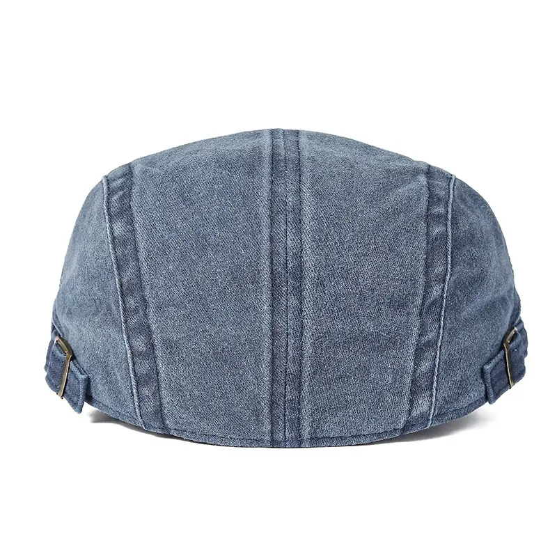 2023 Spring Cotton Solid Newsboy Caps Flat Peaked Cap Men and Women Painter Beret Hats