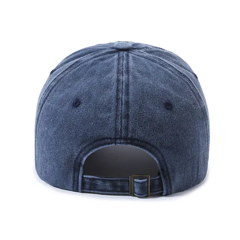 Spring/summer Korean stlye street alphabet embroidery washed soft top baseball cap female casual cap male American