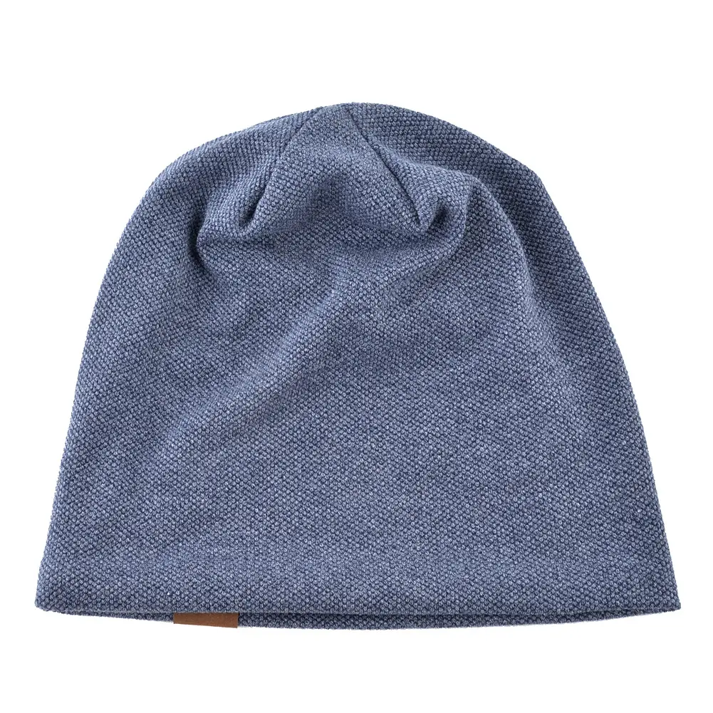 Fashion Simple Solid Color Hooded Wool Hats For Men And Women