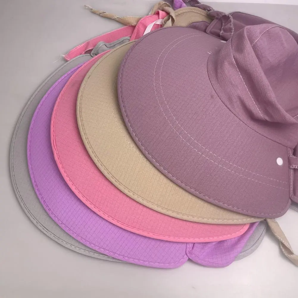 Summer Quick Dryng UV Protection Fisherman Cap Face Neck Cover Outdoor Fishing Cycling Removable Men Visor Hat Women Bucket Hat
