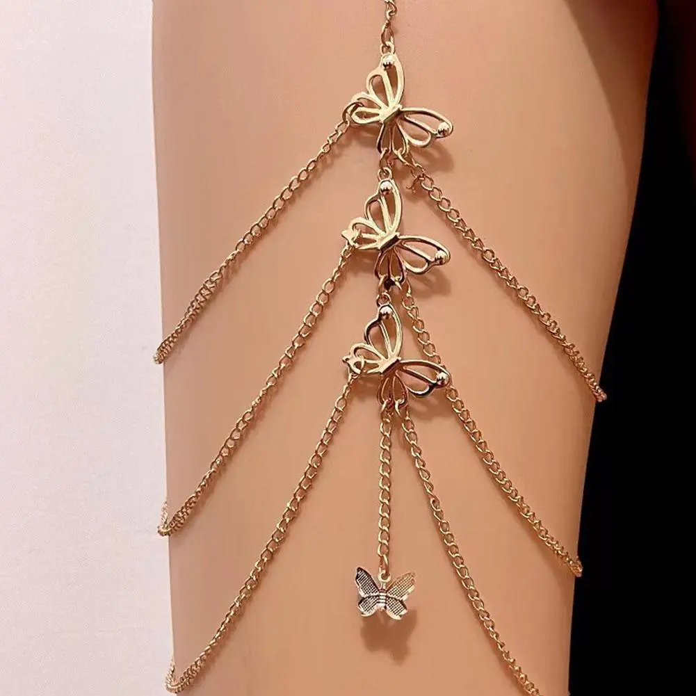 Fashion Retro Women Jewelry Sex Exaggeration Summer Beach Multilayer Leg Chain Boho Ethnic Tassel Coin Body Chain Foot Jewelry