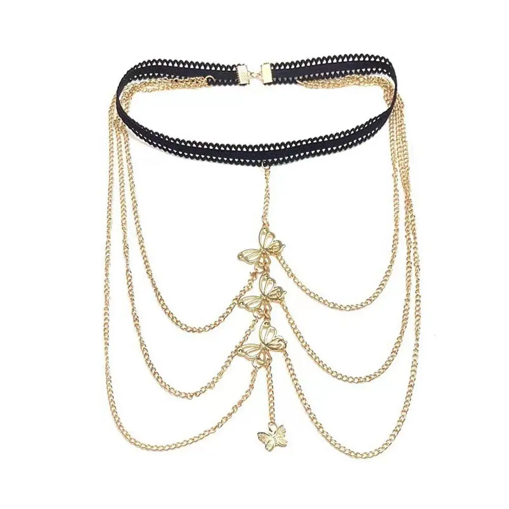 Fashion Retro Women Jewelry Sex Exaggeration Summer Beach Multilayer Leg Chain Boho Ethnic Tassel Coin Body Chain Foot Jewelry
