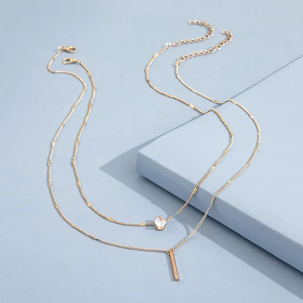 Vintage Double Round Charm Layered Necklace Women's Jewelry Layered Accessories for Girls Gifts Bohemian  Fashion Pendant 2025
