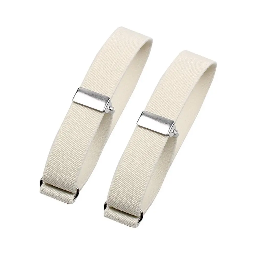 1 Pair Elastic Adjustable Armband Anti-Slip Shirt Sleeve Holders Arm Band Sleeve Bracelet Anti-Slip Shirt Sleeve Holders
