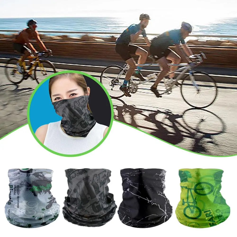 Outdoor Cycling Sunscreen Scarf Sun Protection Anti-UV Headscarf mask Outdoor Fishing Hiking Running Bandana Men Women