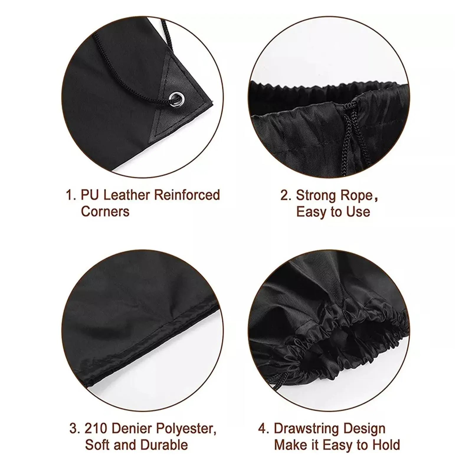 Outdoor Sports Drawstring Pocket Basketball Race Helmet Storage Waterproof Oxford Fitness Backpack Folding Unisex Gym Bag