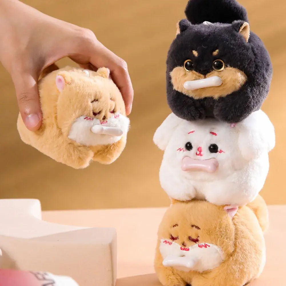 New Cute Plush Cartoon Chikawas Squeak Doll Keychains Pendant Girl Heart Backpack Pendant Super Cute Keyring Jewelry Gifts