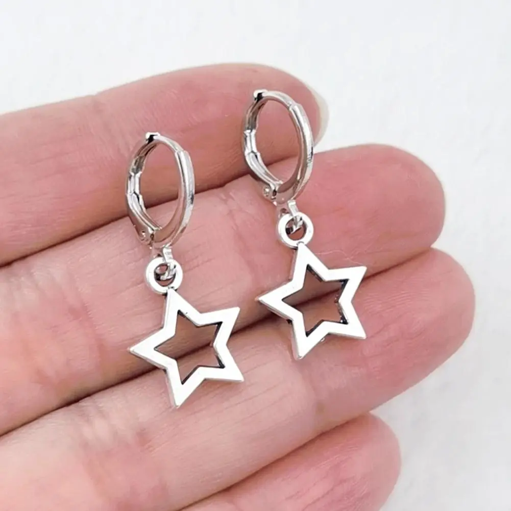 New Creative Mini Star Earrings Fashion Tremella Earrings Gifts For Women Gift Holiday Jewelry Cute Mini Little Star Earrings