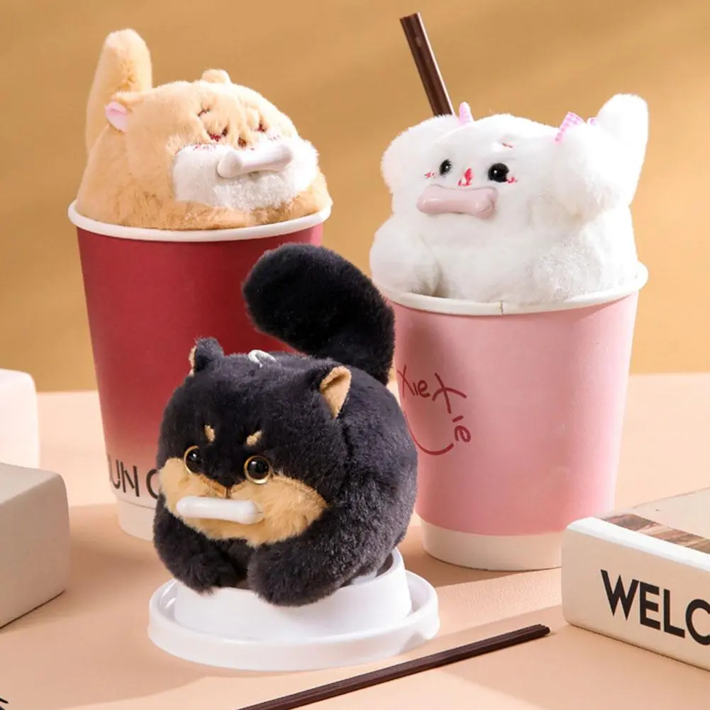 New Cute Plush Cartoon Chikawas Squeak Doll Keychains Pendant Girl Heart Backpack Pendant Super Cute Keyring Jewelry Gifts