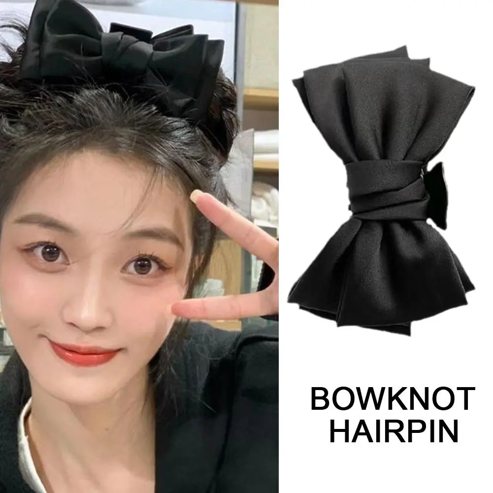 Large hair clips for women girl accessoires pin bows butterfly korean claw hairbows Yoga fascinator crab Headdress lolita n T6O7
