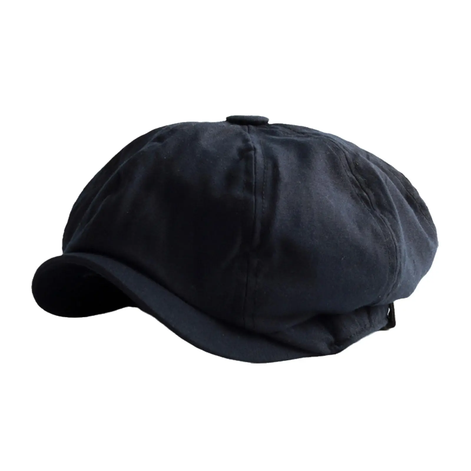 Retro British Style Newsboy Cap Men Cotton Ascot Cap Khaki Male Spring Summer Vintage Brand New Octagonal Flat Cap