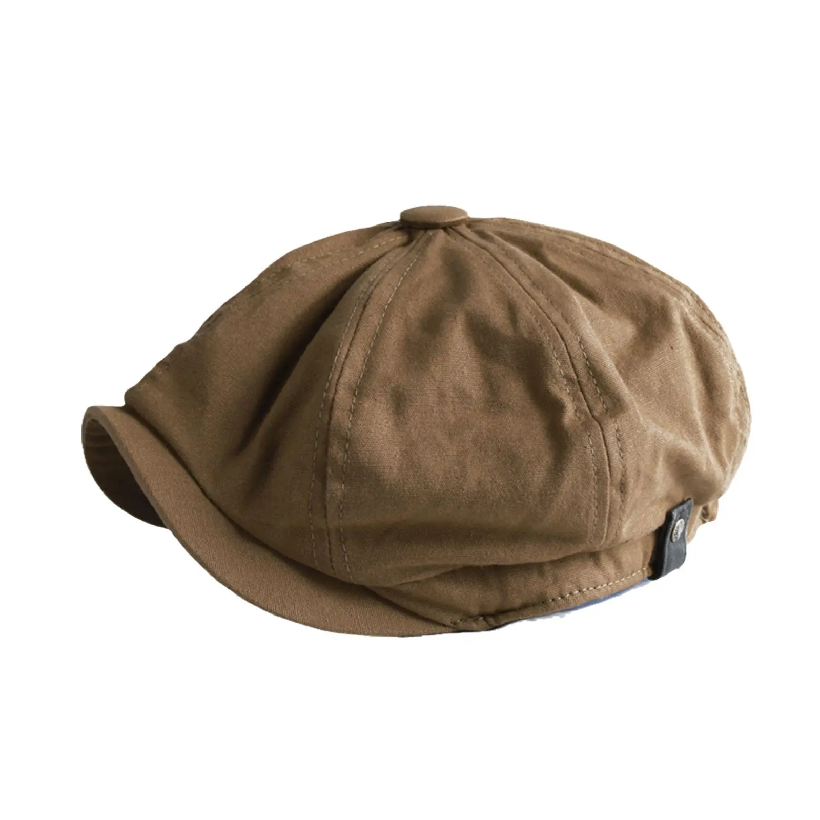 Retro British Style Newsboy Cap Men Cotton Ascot Cap Khaki Male Spring Summer Vintage Brand New Octagonal Flat Cap