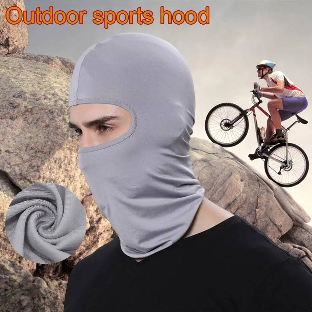 Balaclava Cycling Caps for Men Bicycle Travel Quick Dry Dustproof Face Cover Sun Protection Hat Windproof Sports Hood Ski Mask