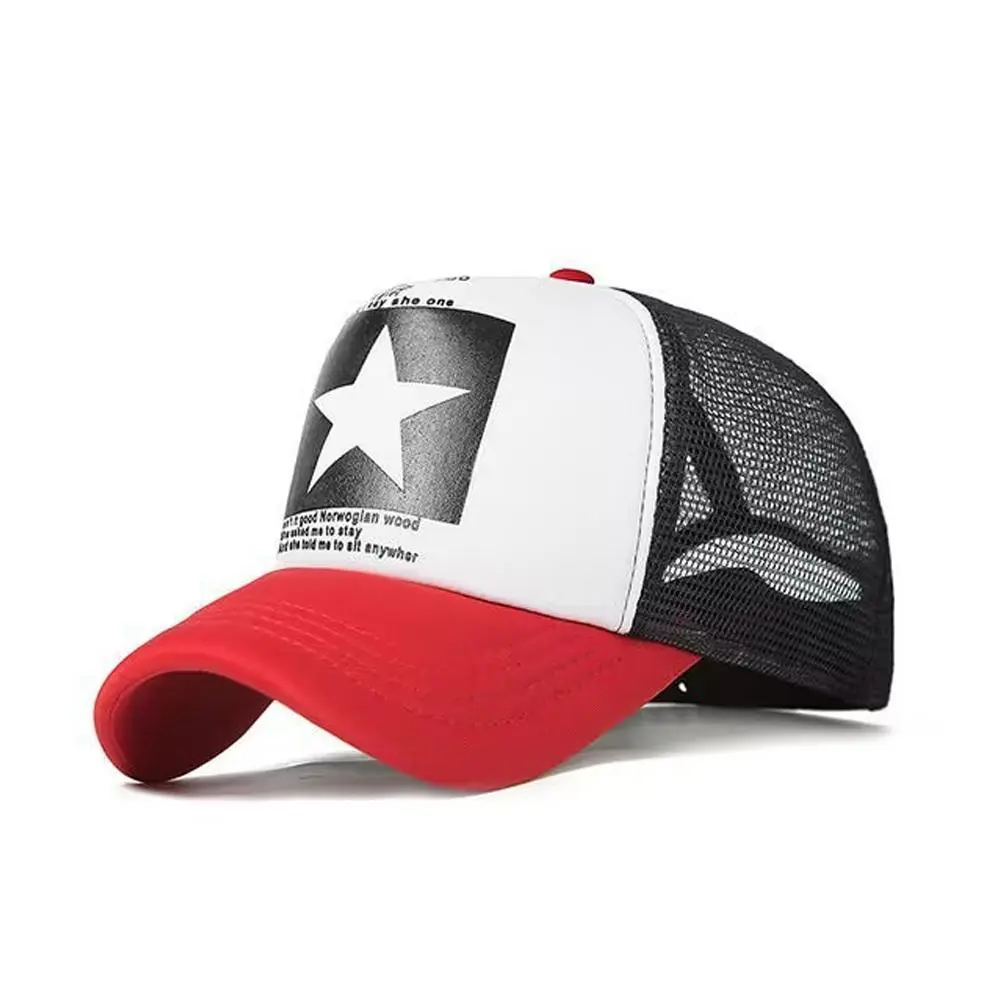 New Summer Full Mesh Baseball Cap Men Women Hollow Out Breathable Quick Dry Cooling Sunscreen Outdoor Peaked Hat