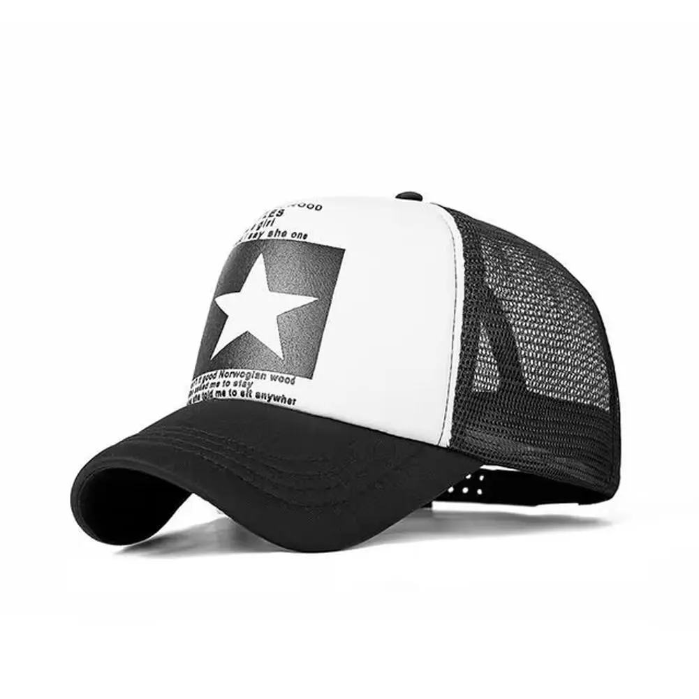 New Summer Full Mesh Baseball Cap Men Women Hollow Out Breathable Quick Dry Cooling Sunscreen Outdoor Peaked Hat