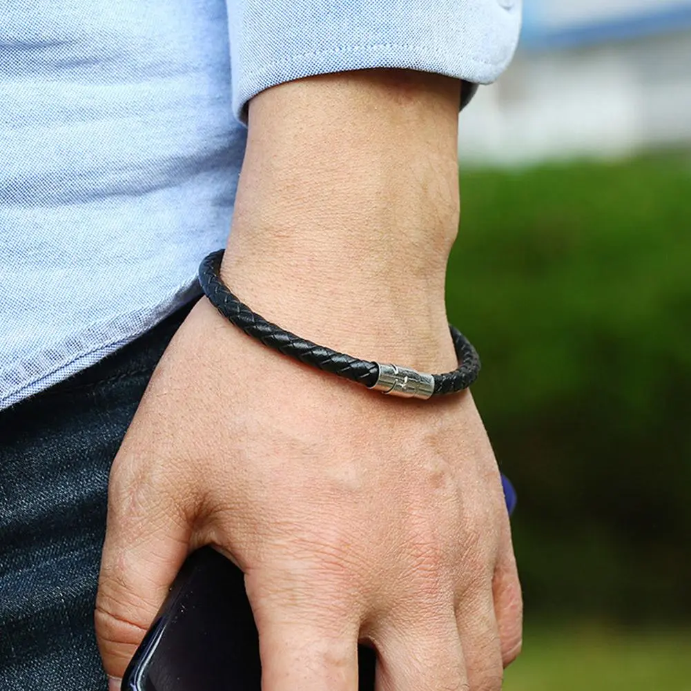 Simple Style Rope Bracelet Unisex Magentic Clasp Lucky Red Thread Braslet Friendship Jewelry Beach Accessories Gift