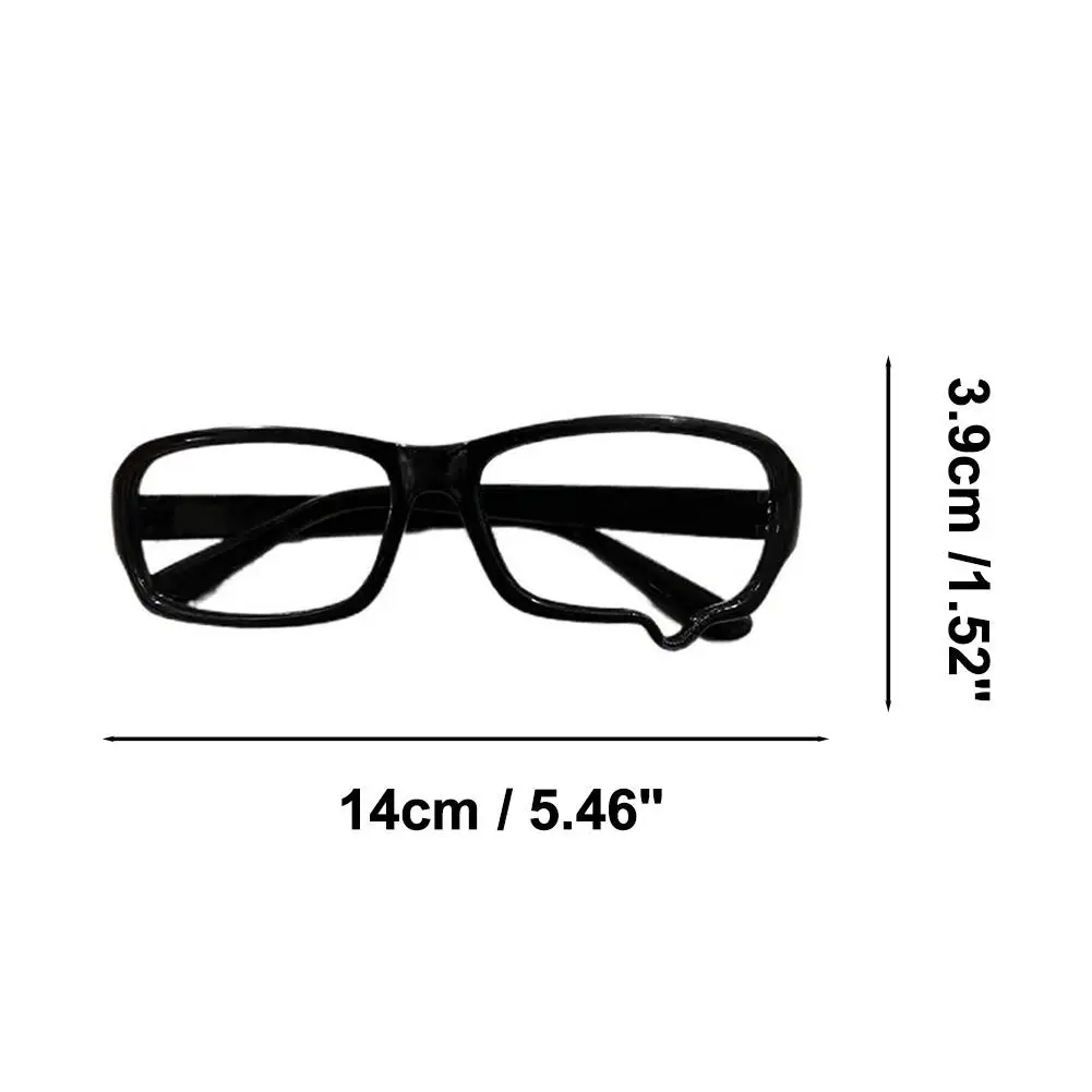 Fashion Unisex Black Eyeglass Frame No Lenses Anime Crying Dripping Tears Glasses Vintage Kawaii Party Gift Cosplay Accessories