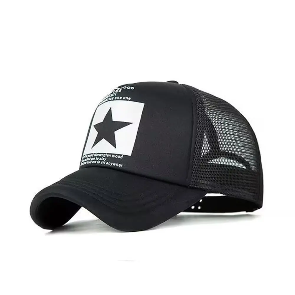 New Summer Full Mesh Baseball Cap Men Women Hollow Out Breathable Quick Dry Cooling Sunscreen Outdoor Peaked Hat