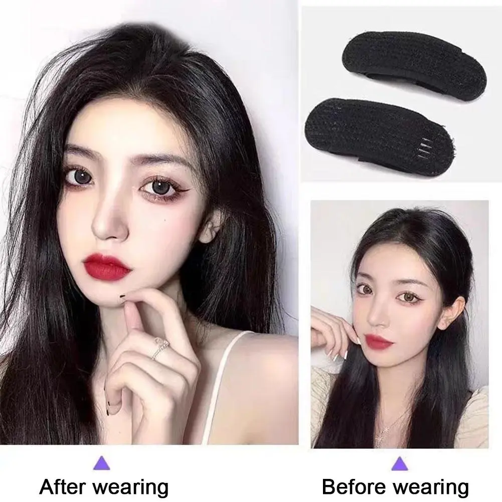 2pcs/Set BB Hair Clip Fluffy for Women Mat Roots Pad Sponge Hair Care & Stereotypes Styling Tools Korean Accessories Hair Clips