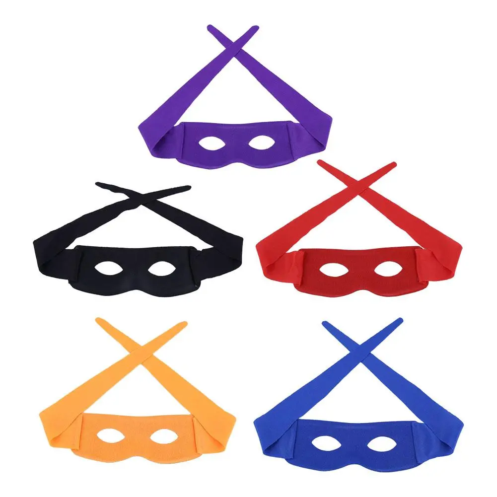 5pcs Eye Mask Halloween Mask Blindfold Ghost Festival Halloween Props Supplies Performance Prom Cosplay Costume Masks