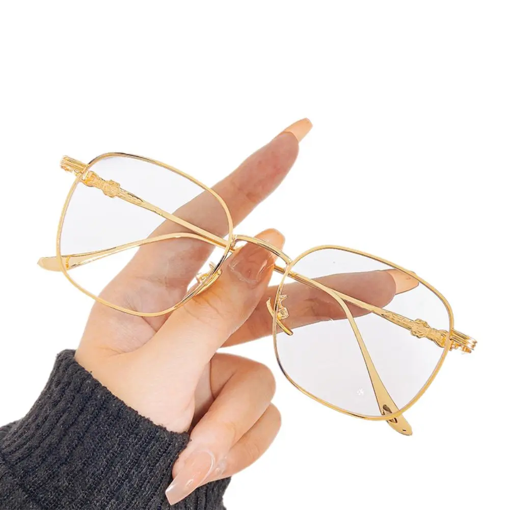 2025 Anti Radiation Eyeglasses Metal Frame Women Men Light Sunglasses Fashion Transitional Glasses Blue UV400 Photochromic K5H5