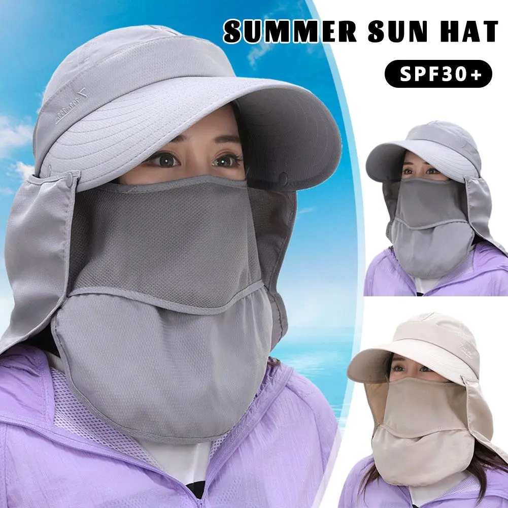 Sun Protection Bucket Hat Quick-dry Fisherman Hat Panama Hat Anti-UV Wide Brim Breathable Summer Man Women