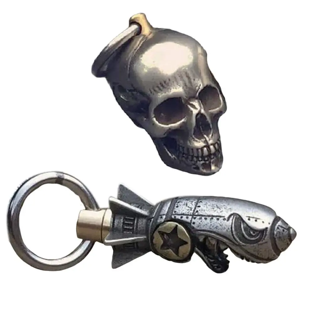 Fashion Keys Keychains Shark Rocket Bomb Keychain Gifts For Mens Husband Boyfriend Pendant