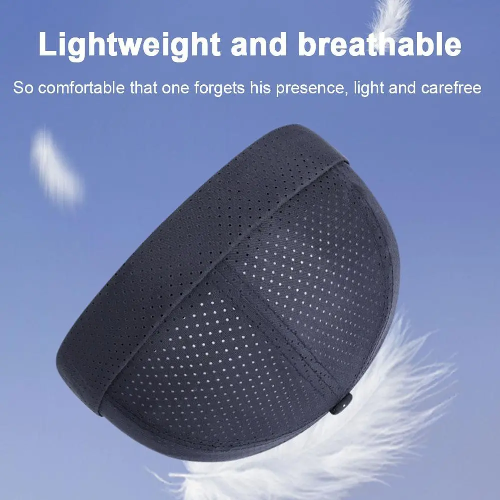 Summer Mens Docker Beanie Cap Outdoor Mesh Breathable Brimless Sailor Fisherman Quick Drying Hat Street Landlord Hat Skull Cap