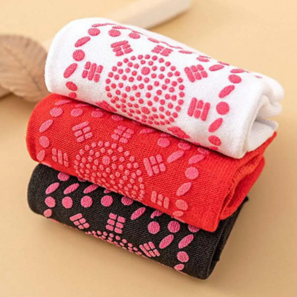 Winter Self Heating Socks, Warm Feet Socks, Tomaline Health Socks, Cold Resistant Mid Length Socks, Thickened Sole Massage Socks