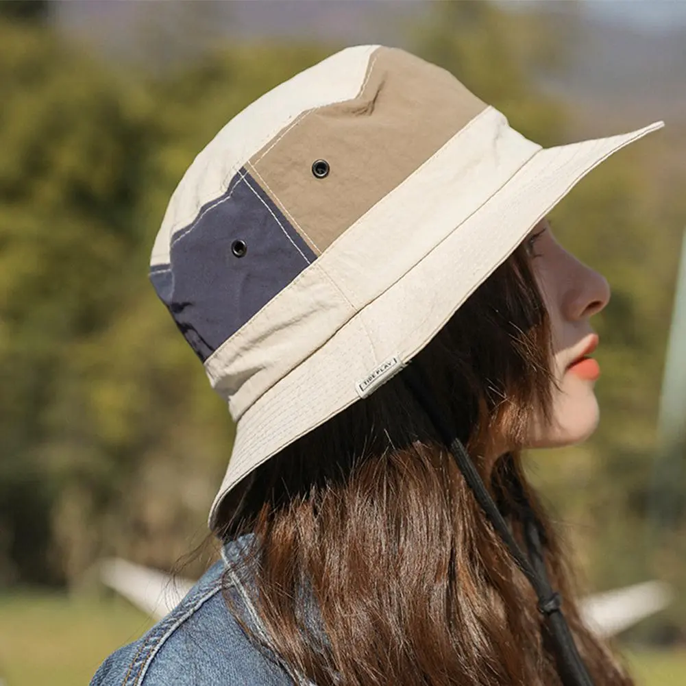 Japanese Quick-drying Packable Hat Fisherman Hat Women Summer Sun Hanging Bag Mountaineering Leisure Vacation Visor Basin Hat