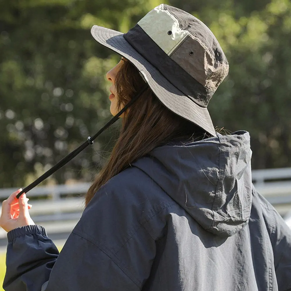 Japanese Quick-drying Packable Hat Fisherman Hat Women Summer Sun Hanging Bag Mountaineering Leisure Vacation Visor Basin Hat