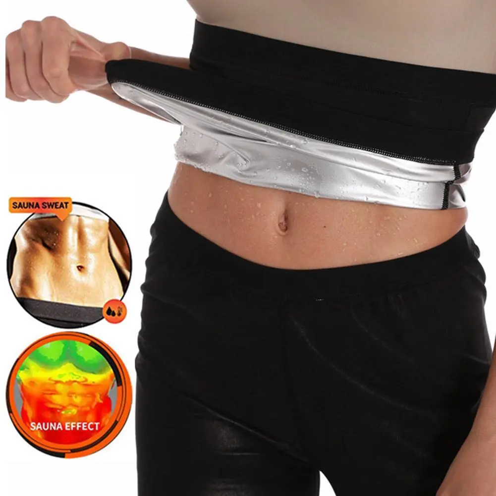 Women's Sauna Sweat Belt Waist Trainer For Women Shaper Sauna Sweat Belt Waist Trimmer Blue Sauna Waist Trimmer Belly Wrap V3K7