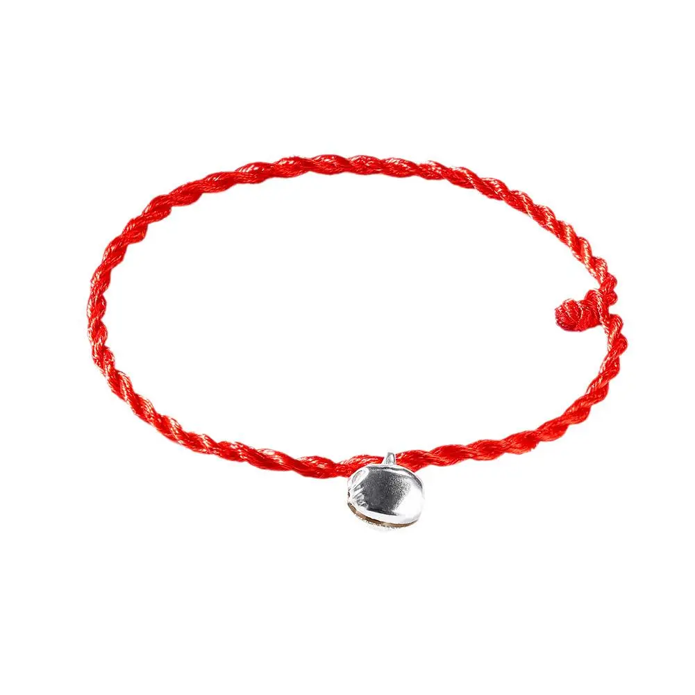 Hot Women Girls Chinese Knot Heart Leaf Rope Chain Lucky Charm Decent Red Rope Bracelets Animal Pandant Jewelry Gift