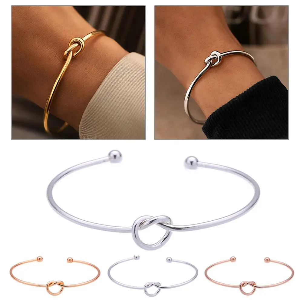 Steel Bracelets Vintage Men's Fashion Woven Twist Texture Bangles For Women Jewelry Statement Streetwear Goth Gifts