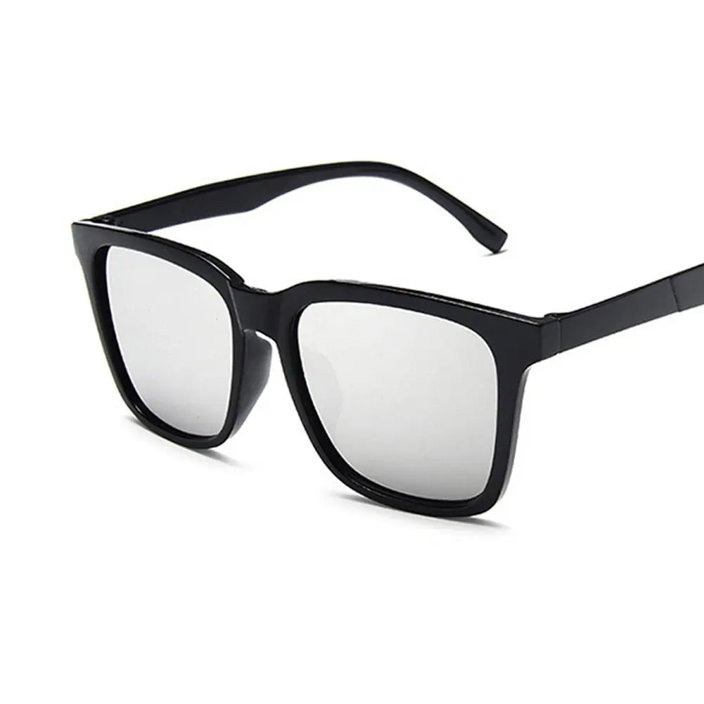 Women Large Square Frame Trendy Sunglasses Sunshade UV400 Men Glasses Eyewear Sun Party Driver Outdoor Women T5B2