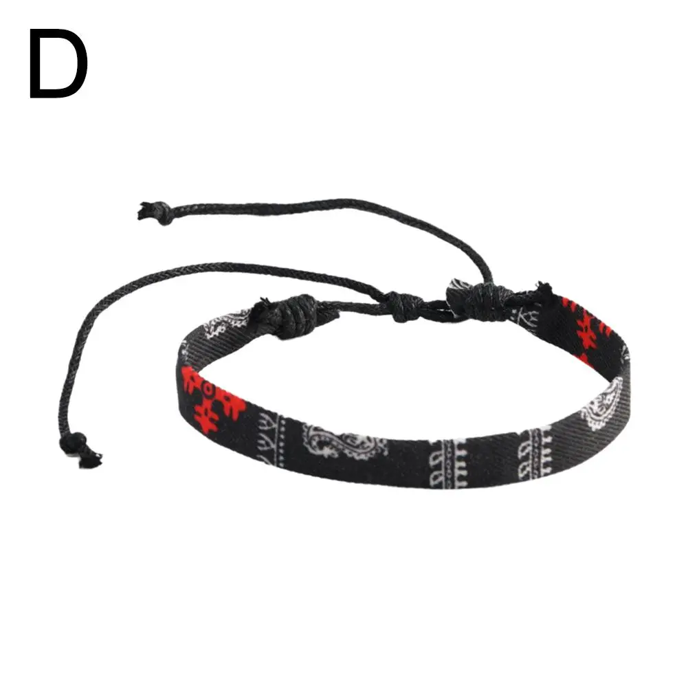 Multicolour Weave Kufiya Patterns Bracelets Handband Traditional Keffiyeh Scarf Patterns Arabic Hand Rope Jewelry Gift